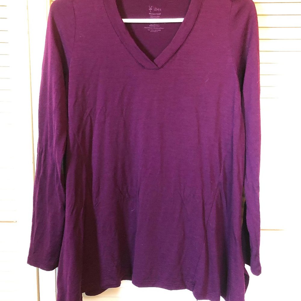 Women's Ibex wool shirt